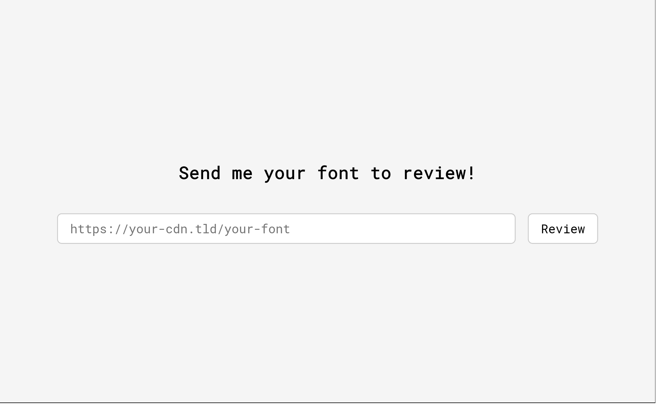Font Review CTF Challenge
